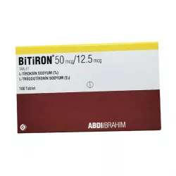 Битирон (аналог Новотирал, Тиреотом) таб. 50 12,5мкг №100 фото
